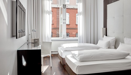 Chambre avec lits jumeaux