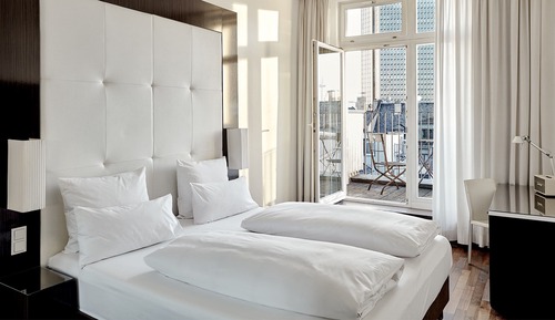 Chambre, balcon