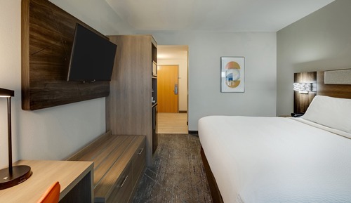 Chambre Standard, 1 très grand lit, baignoire accessible aux personnes à mobilité réduite (Mobility)