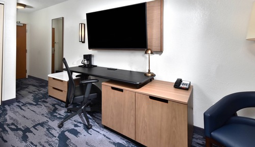 Chambre, 2 lits doubles