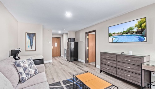 Suite, 2 grands lits, cuisine, avec vue (with Sofabed)