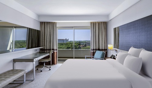 Suite Supérieure, 1 très grand lit et 1 canapé-lit, vue mer