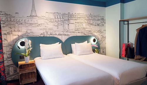 Chambre Standard, 2 lits une place