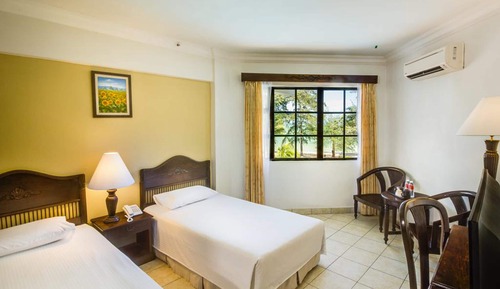 Chambre Deluxe, 2 lits une place, vue mer