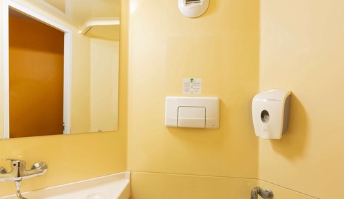 Chambre, 3 lits une place, salle de bains privée (Cabrio)