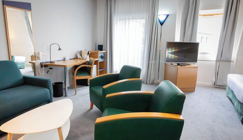 Suite, 1 grand lit, balcon