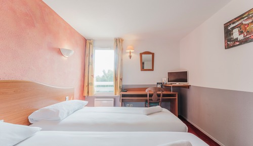 Chambre avec lits jumeaux