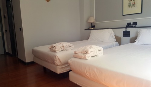 Chambre Double Confort pour 1 personne, 1 lit double, vue cour intérieure (Spa Access)