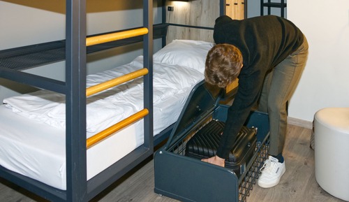 Un lit dans un dortoir mixte pour max.6 personnes 