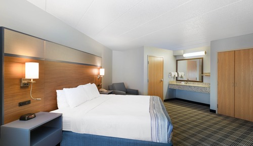 Chambre Deluxe, 1 très grand lit, non-fumeurs