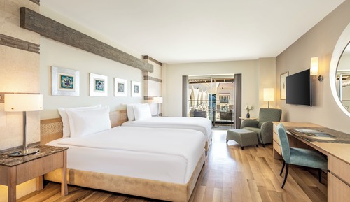 Suite, 1 très grand lit, vue mer