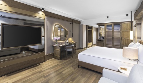 Chambre Supérieure, 2 lits une place, vue golf