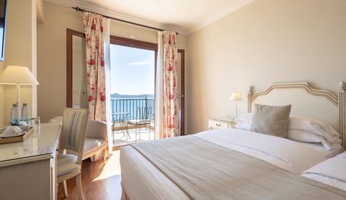 Chambre Double Supérieure, balcon, vue mer