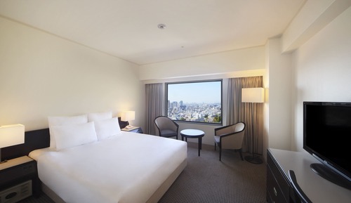 Chambre Standard, 1 grand lit, vue ville