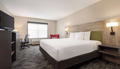 Chambre, 1 très grand lit, non-fumeurs