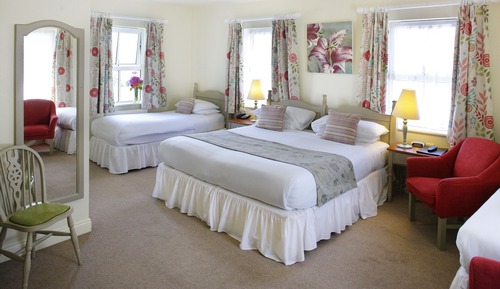 Chambre Triple Familiale, vue mer