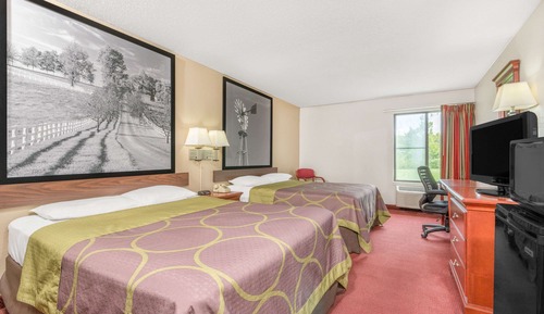 Chambre, 2 grands lits, non-fumeurs