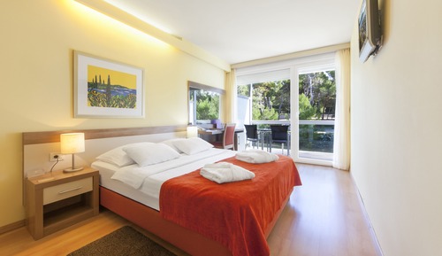Chambre Double, vue parc
