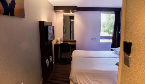 Chambre Standard, 2 lits une place, vue ville