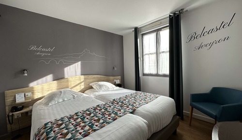 Chambre Standard, 1 grand lit (Twin bed on request)