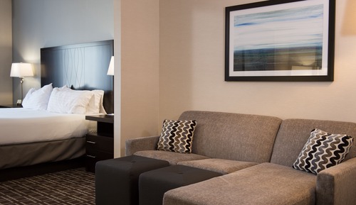 Chambre Standard, 1 très grand lit, vue fleuve