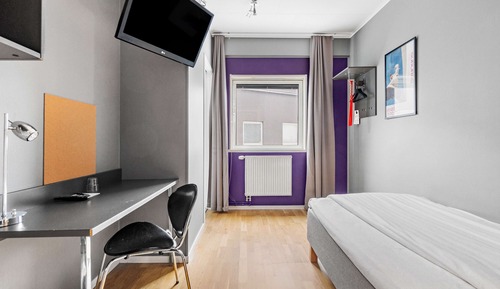 Chambre Économique, 1 lit une place, non-fumeurs (first night parking included)