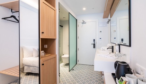 Chambre Double Supérieure pour 1 personne, balcon