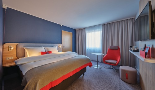Chambre Standard, 1 grand lit, accessible aux personnes à mobilité réduite