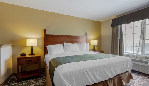 Chambre Standard, 1 très grand lit, accessible aux personnes à mobilité réduite, baignoire