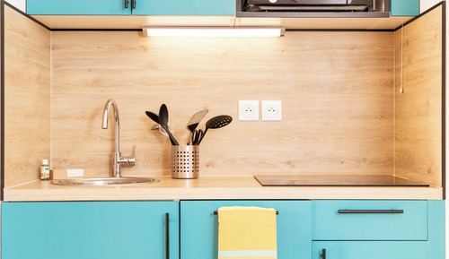 Studio pour 4 personnes Confort, côté Port