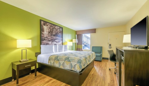 Chambre Deluxe, 1 grand lit, non-fumeurs