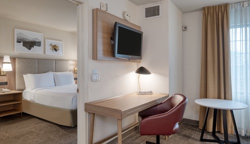 Suite, 1 chambre, accessible aux personnes à mobilité réduite, cuisine (Mobility)