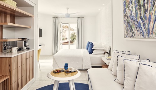 Chambre, piscine privée (Horizon Retreat)