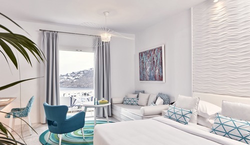 Suite, baignoire à jets, vue mer (Thalassa)