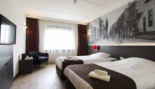 Chambre Deluxe avec lits jumeaux, 2 lits une place