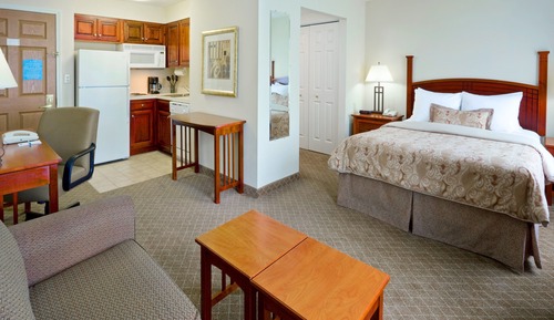 Suite Studio, 1 grand lit, accessible aux personnes à mobilité réduite, cuisine (Accessible Tub)