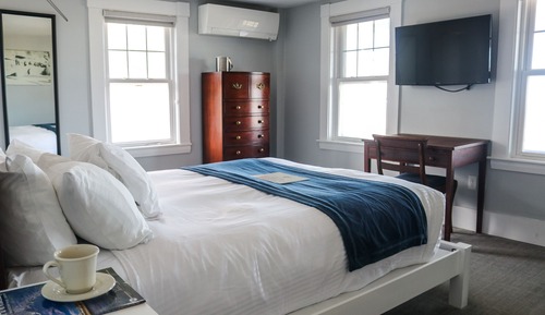 Chambre, vue océan