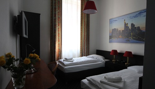 Chambre avec lits jumeaux