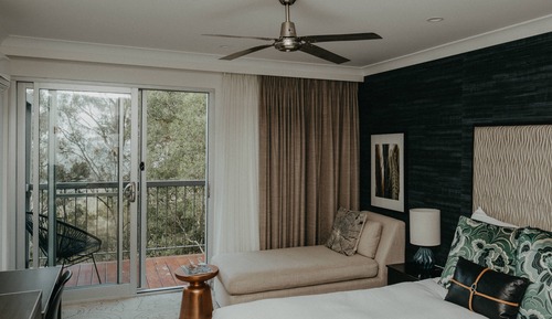 Chambre Deluxe, 1 grand lit, vue montagne
