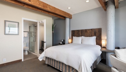 Chambre Deluxe, 1 grand lit, vue océan (La Lluvia)
