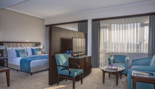 Suite Junior, balcon, vue ville