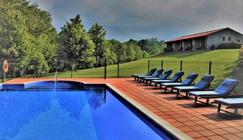 Chambre Triple Standard, terrasse, vue piscine