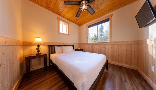 Cabane Premium, 2 chambres, cheminée