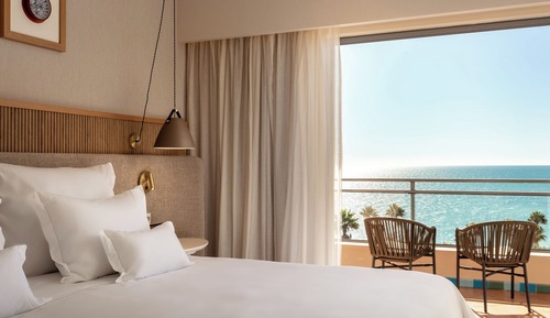 Chambre Classique Double ou avec lits jumeaux, vue mer