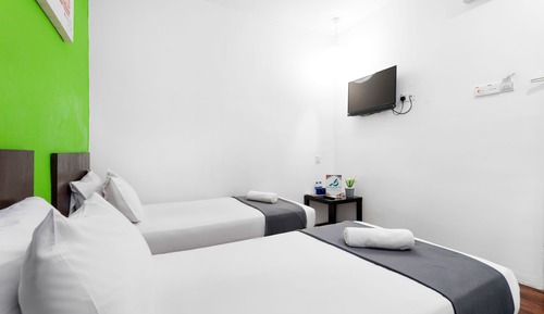 Chambre avec lits jumeaux