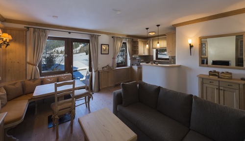 Appartement Supérieur, 1 chambre, accès piscine, vue montagne