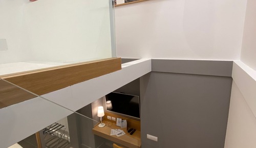 Chambre Économique, vue cour intérieure (Piano seminterrato)