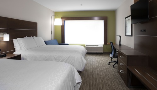 Chambre Standard, 2 grands lits, accessible aux personnes à mobilité réduite (Communications)