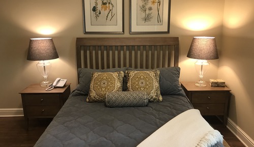 Chambre, salle de bains privée (Severance Suite)