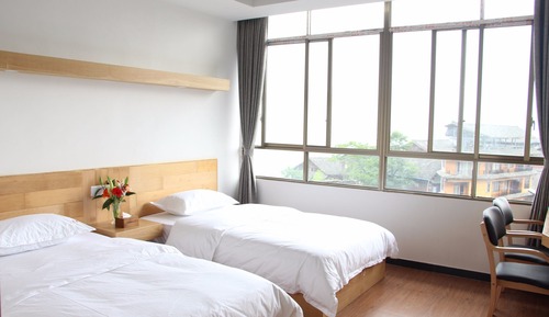 Chambre avec lits jumeaux